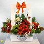 باکس گل هدیه مدل fresh-flower کد f4